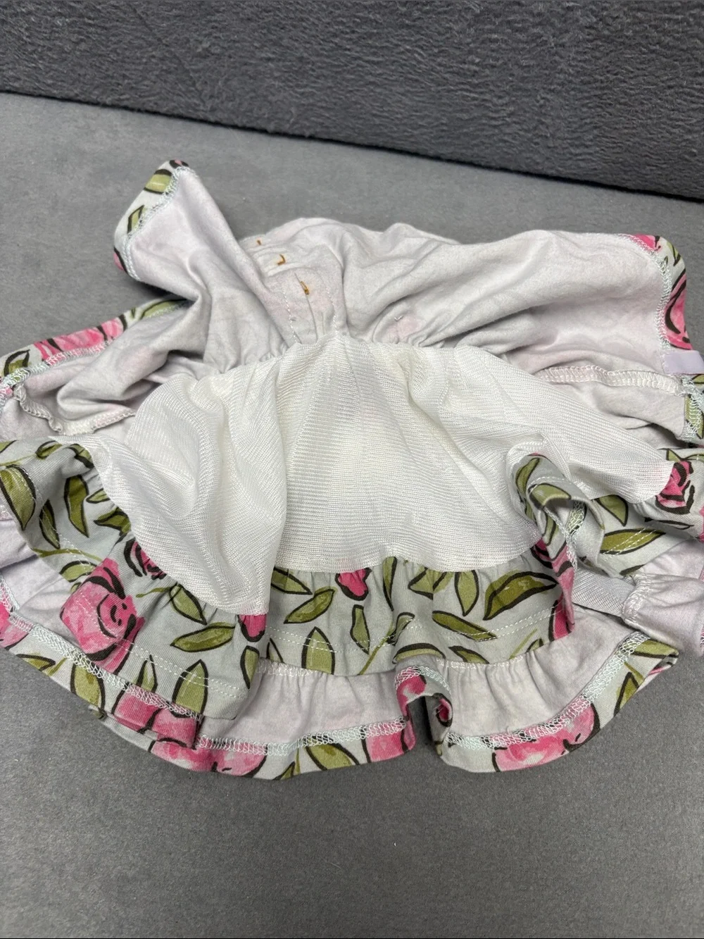 SweetHoney Pink Floral Doll Dress
